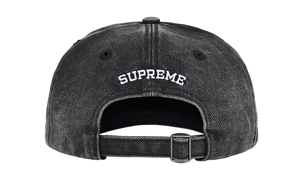 Pigment Coated S Logo 6-Panel "SS26 - Black" SU27308