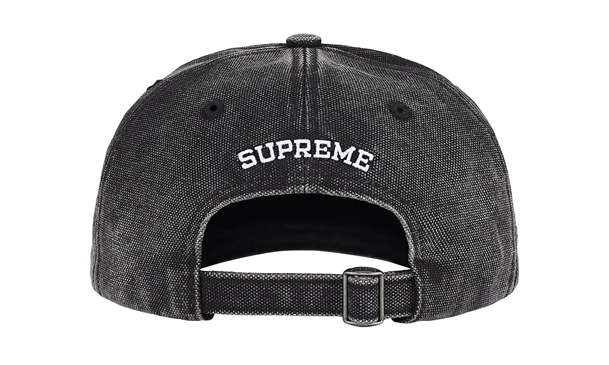 Pigment Coated S Logo 6-Panel "SS26 - Black" SU27308