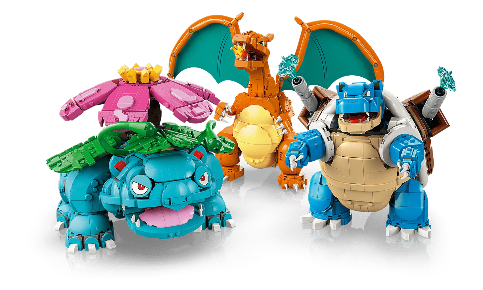 LEGO Pokemon Venusaur, Charizard and Blastoise Set "Multi-Color" 72153