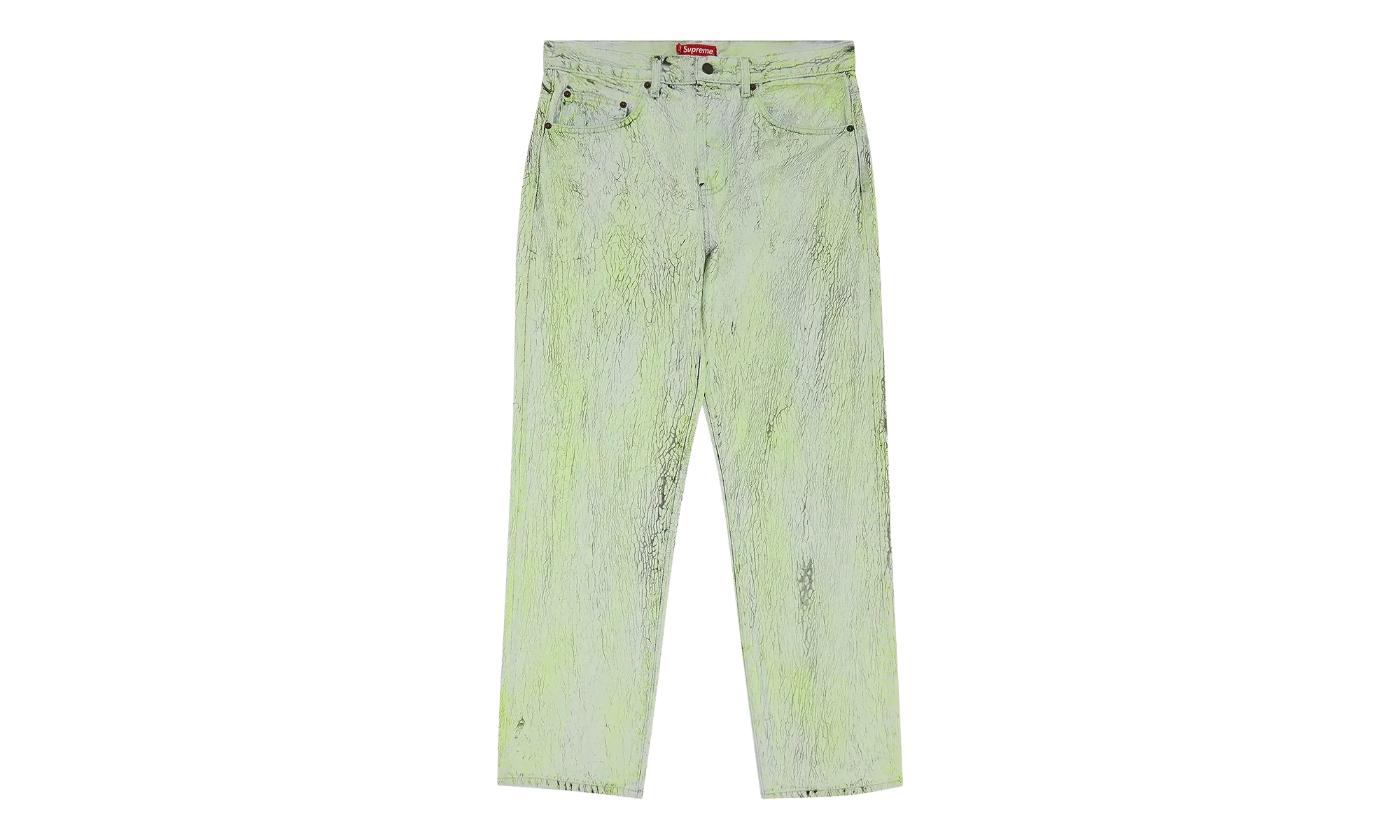 Crackle Regular Jeans "White" SU26949