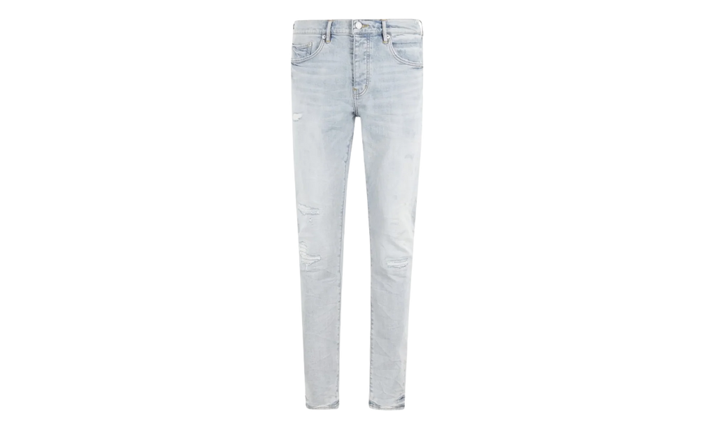 Kivu Skinny Repair Jeans "Light Indigo" P001 KVRL425