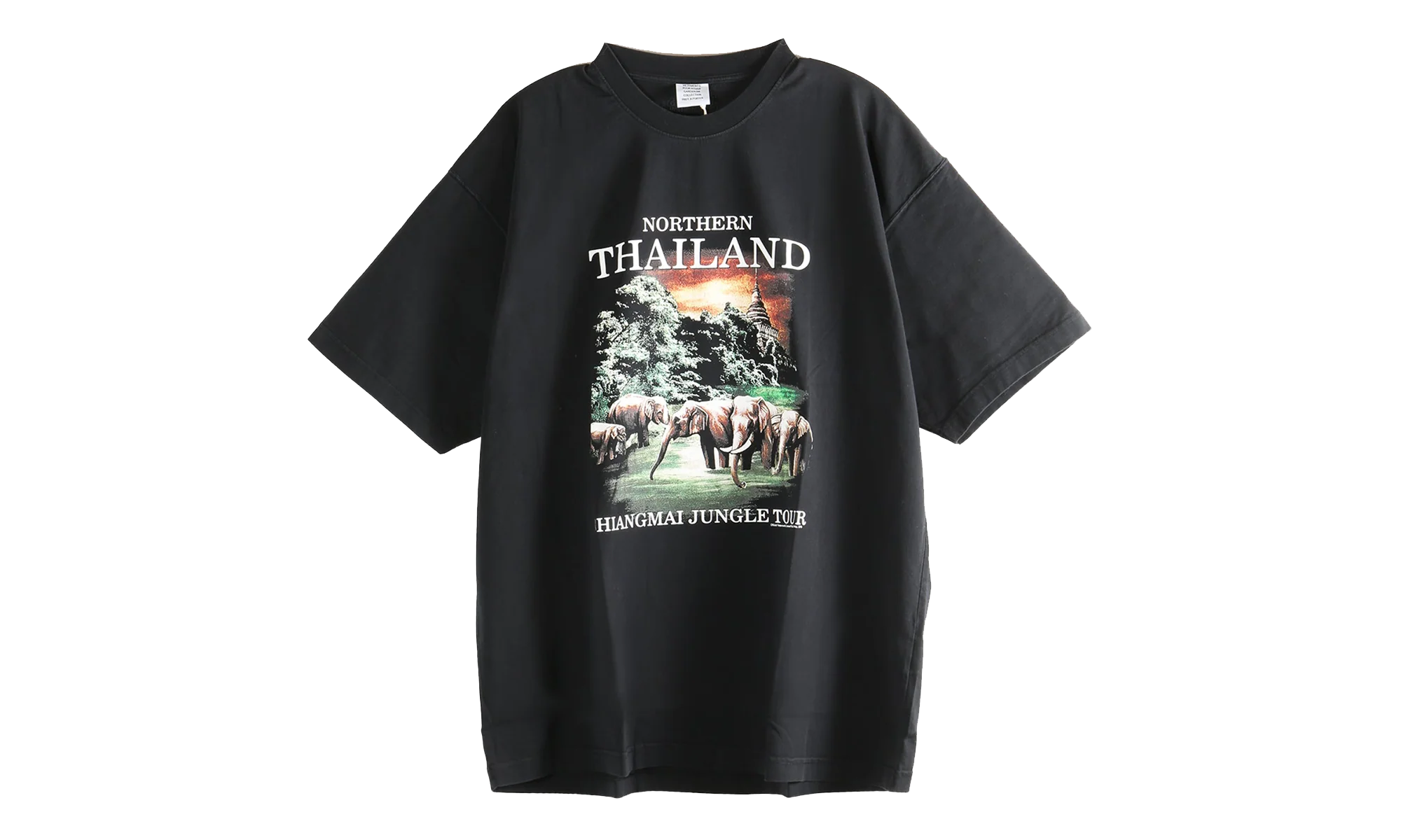 Thailand Tourist T-Shirt "Black" ME76TR241B BLAC