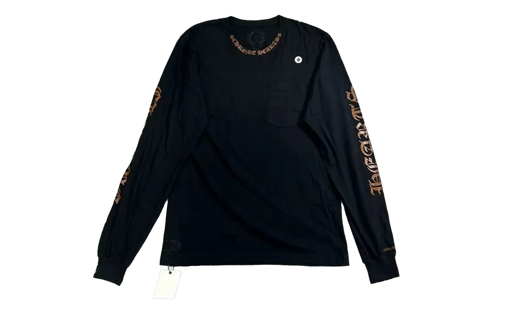 Sanskrit Long Sleeve Top "Black" CHRM0749