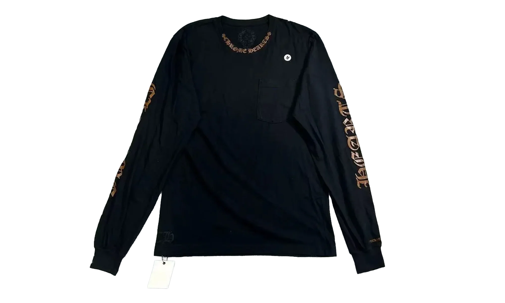 Sanskrit Long Sleeve Top "Black" CHRM0749