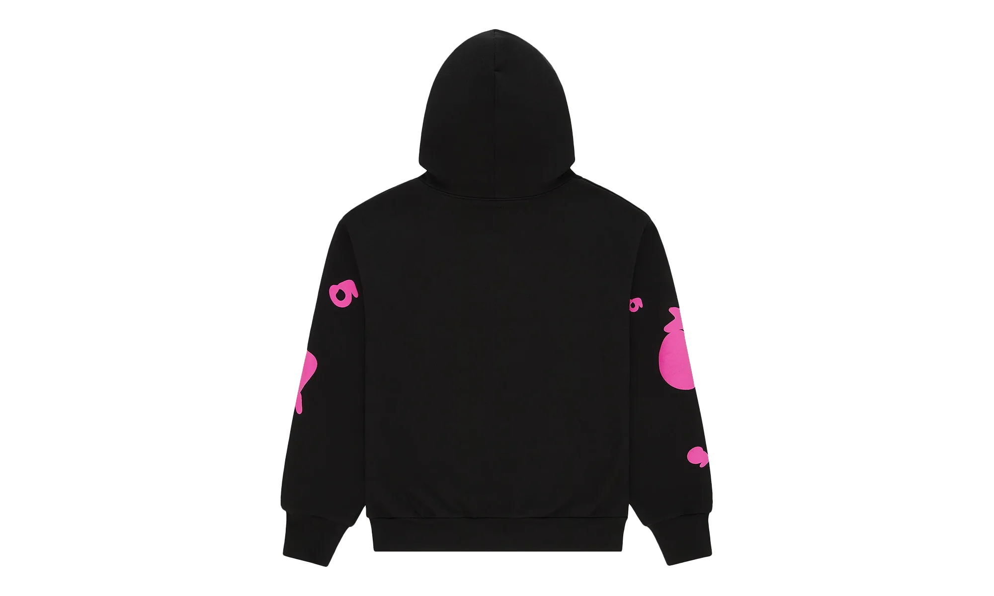 BELUGA ANGEL NUMBER HOODIE "Black/Pink" SP5der404