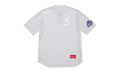 S Logo Baseball Henley T-shirt "FW24 - Grey" SU27425