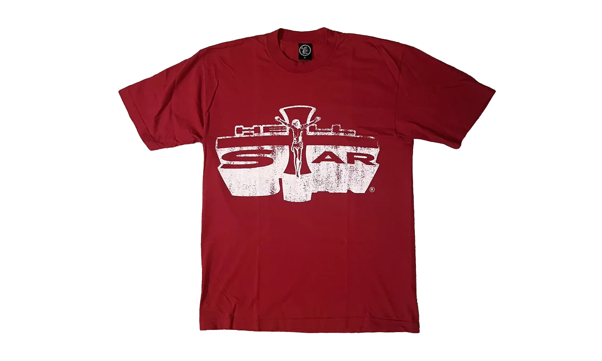 Jesus Emblem T-Shirt "Burgundy" HSR108