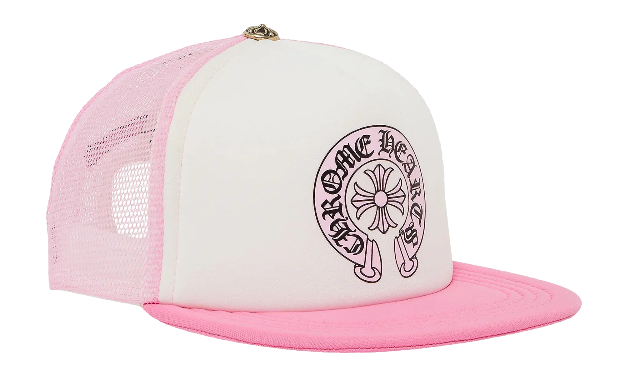 Matty Boy Sex Records Horse Shoe Trucker Hat "White / Pink" CHRM0720