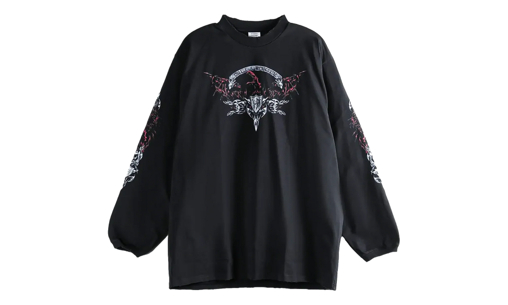Metal Long-Sleeve Sweatshirt "Black" ME76LS194BX BLAC