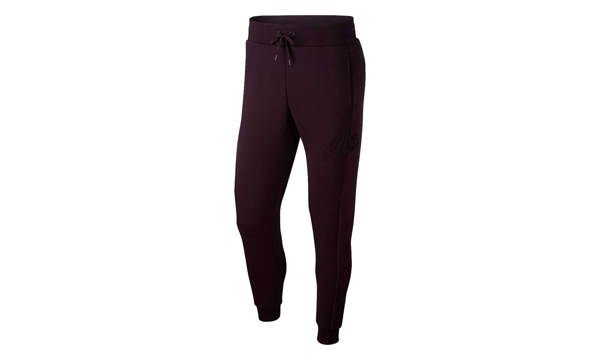 NSW Velour Statement Tapered Leg Jogger Pants "Burgundy" 929130 659