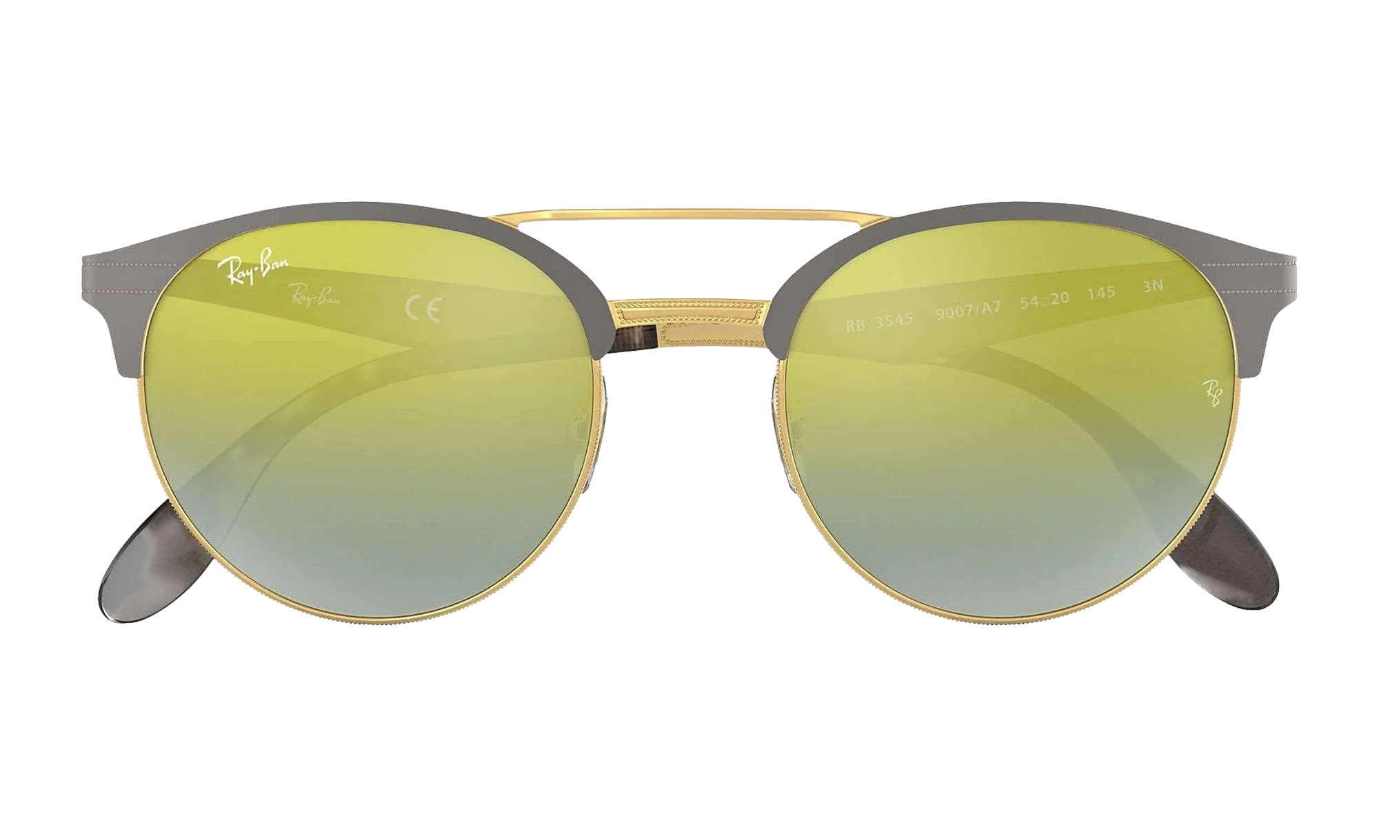 Highstreet Round Sunglasses "Grey/Gold" RB3545-9007-A7_51