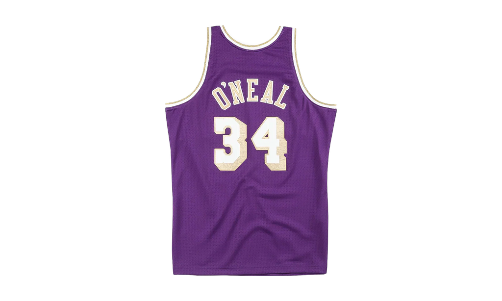 NBA Chinese New Year Shaquille O'Neal Swingman Jersey "1996 Los Angeles Lakers - Purple" SMJYNG18409 LALPURP96SON