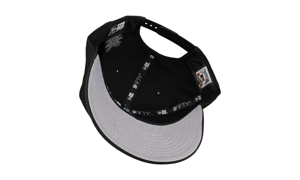 9FIFTY New York Mets 40th Anniversary A Frame Snapback Hat "Black" NE194