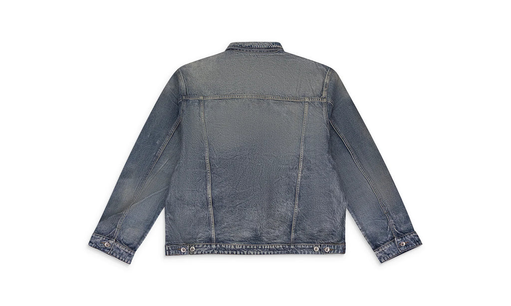 FUROR WAXED DENIM JACKET "Indigo" WDWMOTW 0013