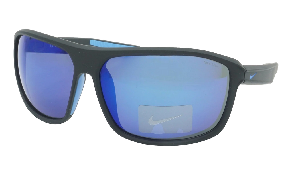 Premier Stride Sunglasses "Matte Black / Blue Mirror" IB3286X 010