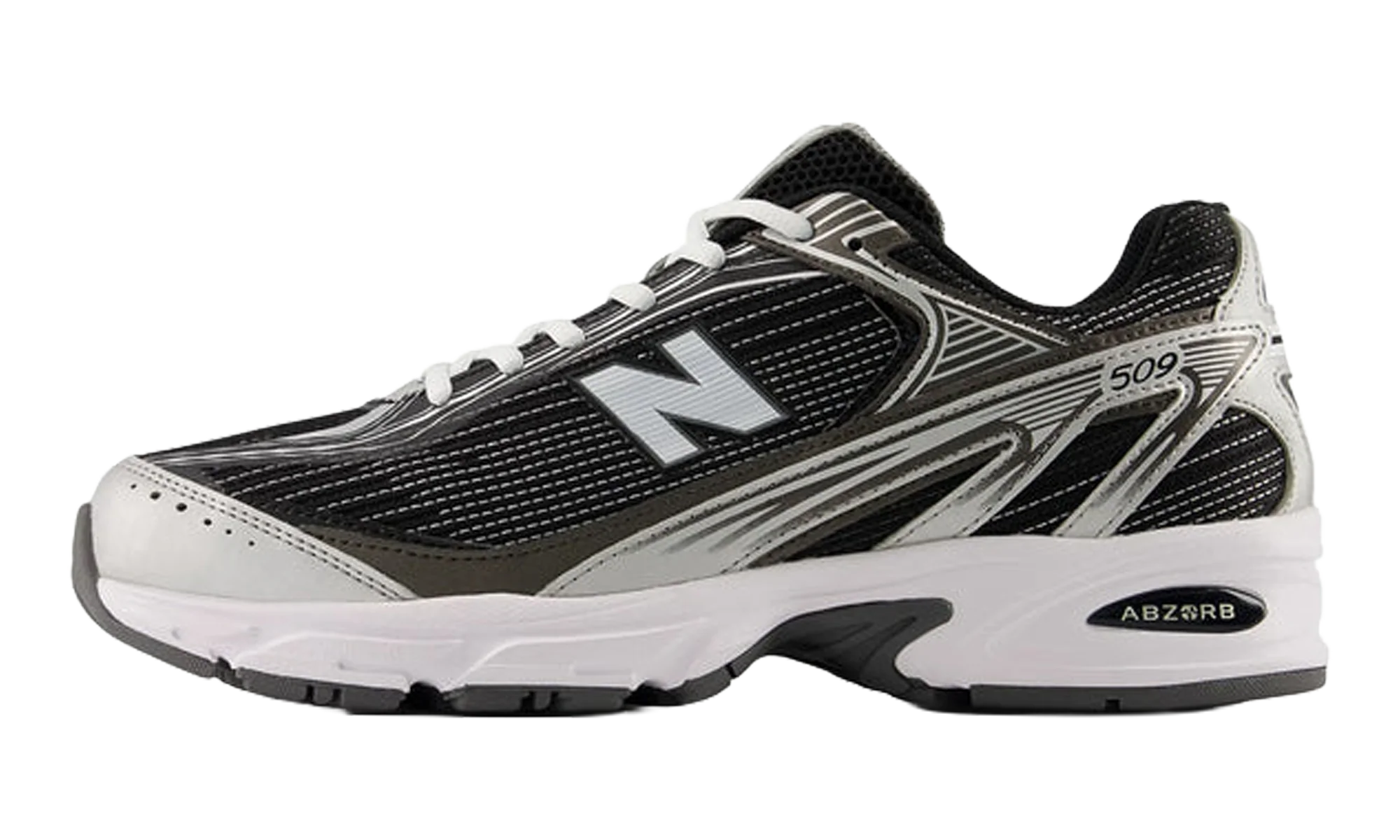 509 "Black White Silver Metallic" U509E4CN