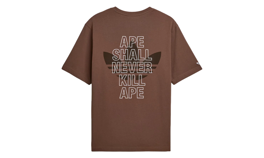 Ape SS Tee "Bape - Brown" KF4915