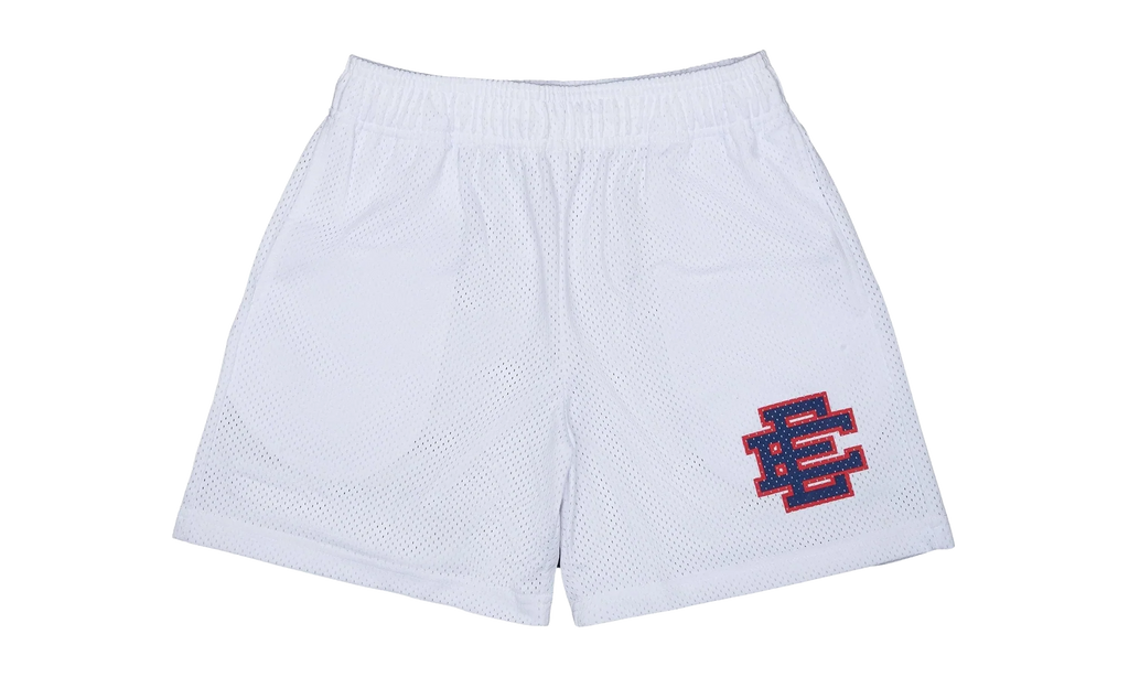 EE Basic Shorts "White / Navy / Red" EE117