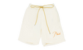 Script Logo Terry Sweatshorts "White" RHD MBTM 0161