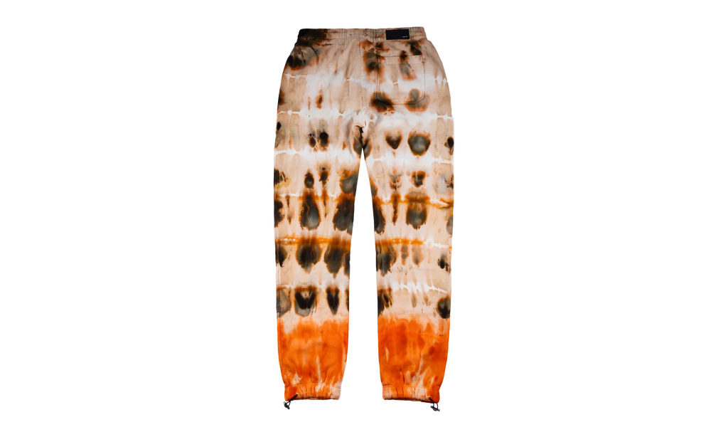 Tie Dye Sweatpants "Orange / Brown" PS22MJS010 665