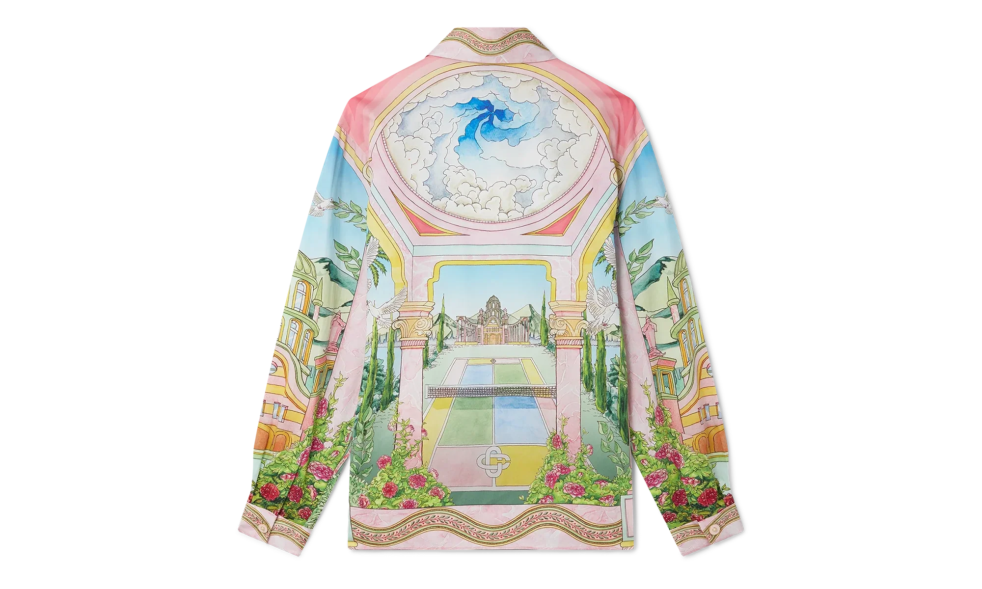 Le Jardin Ideal Long Sleeve Long Sleeve Shirt "Multicolour" U MPS24H 021 02