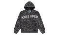 Kid Super Face Camo Hoodie "Black" KS006