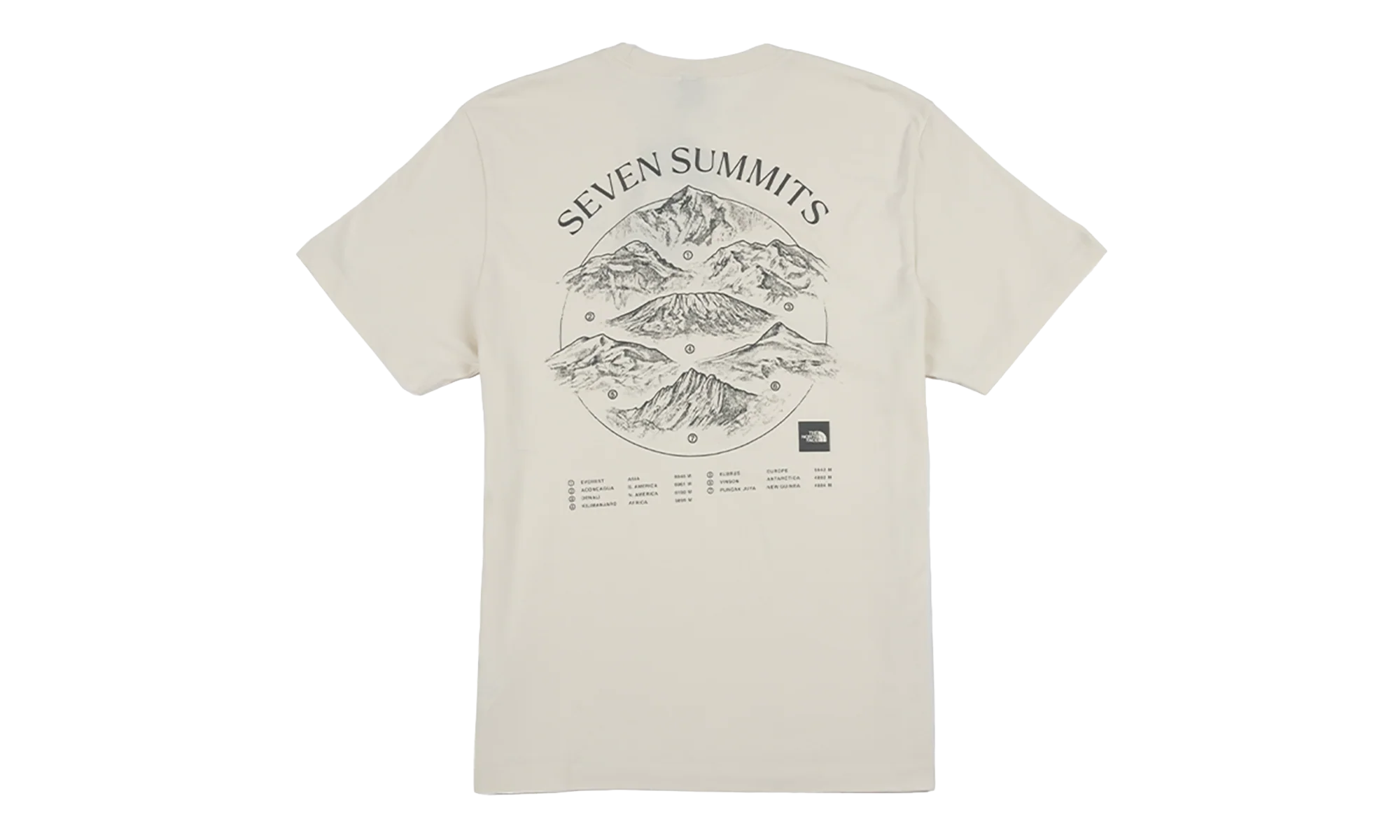 Places We Love Tee "Seven Summits White Dune" NF0A8JEP QLI