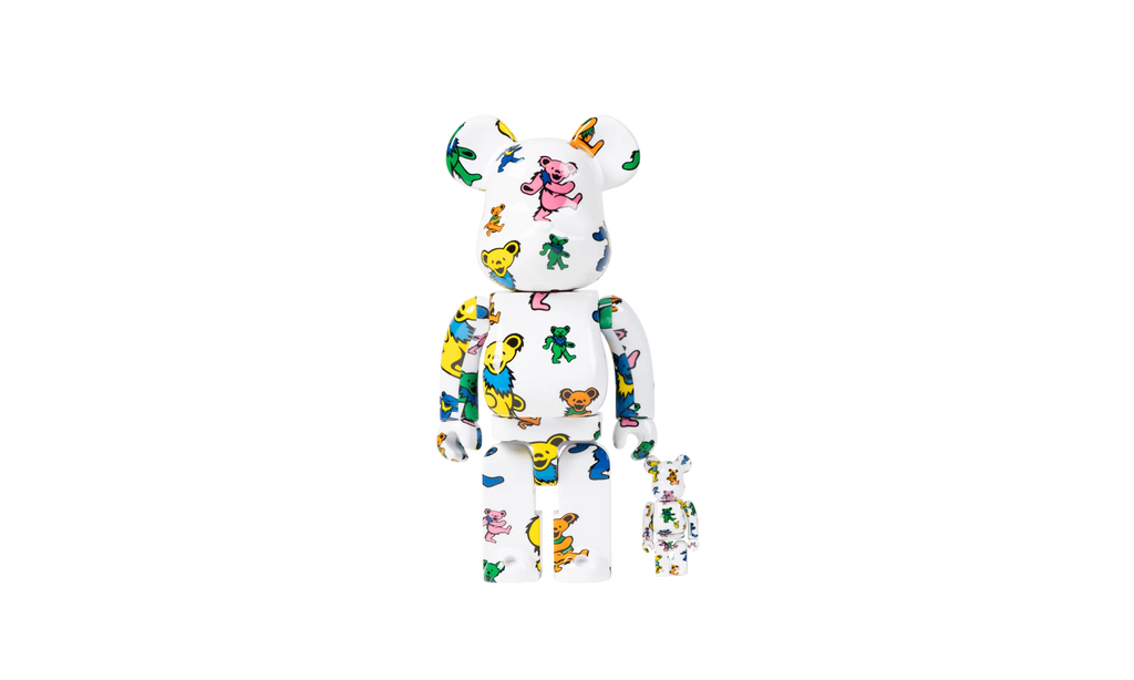 Grateful Dead Dancing Bearbrick "100% and 400%" MEDI0080