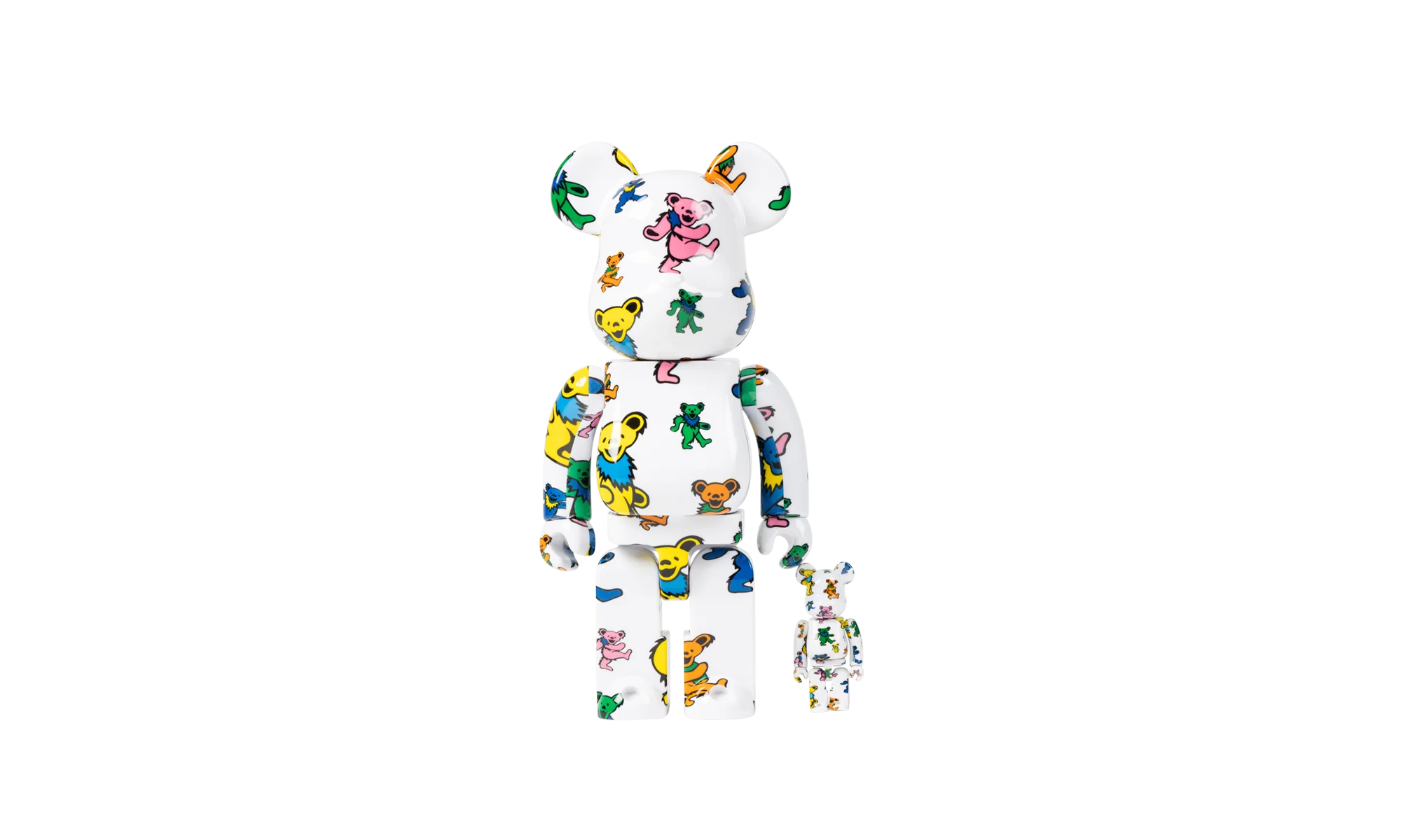 Grateful Dead Dancing Bearbrick "100% and 400%" MEDI0080