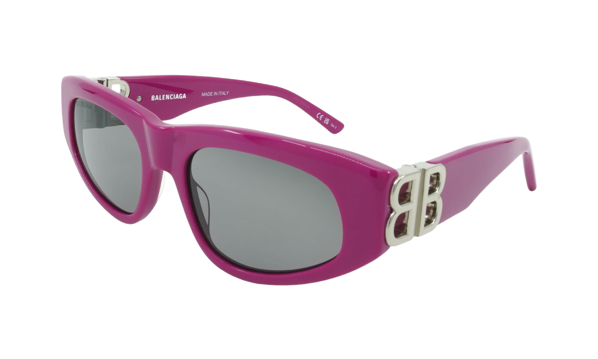 Cat Eye Frame Sunglasses WMNS "Fuchsia / Silver" BB0095S 017