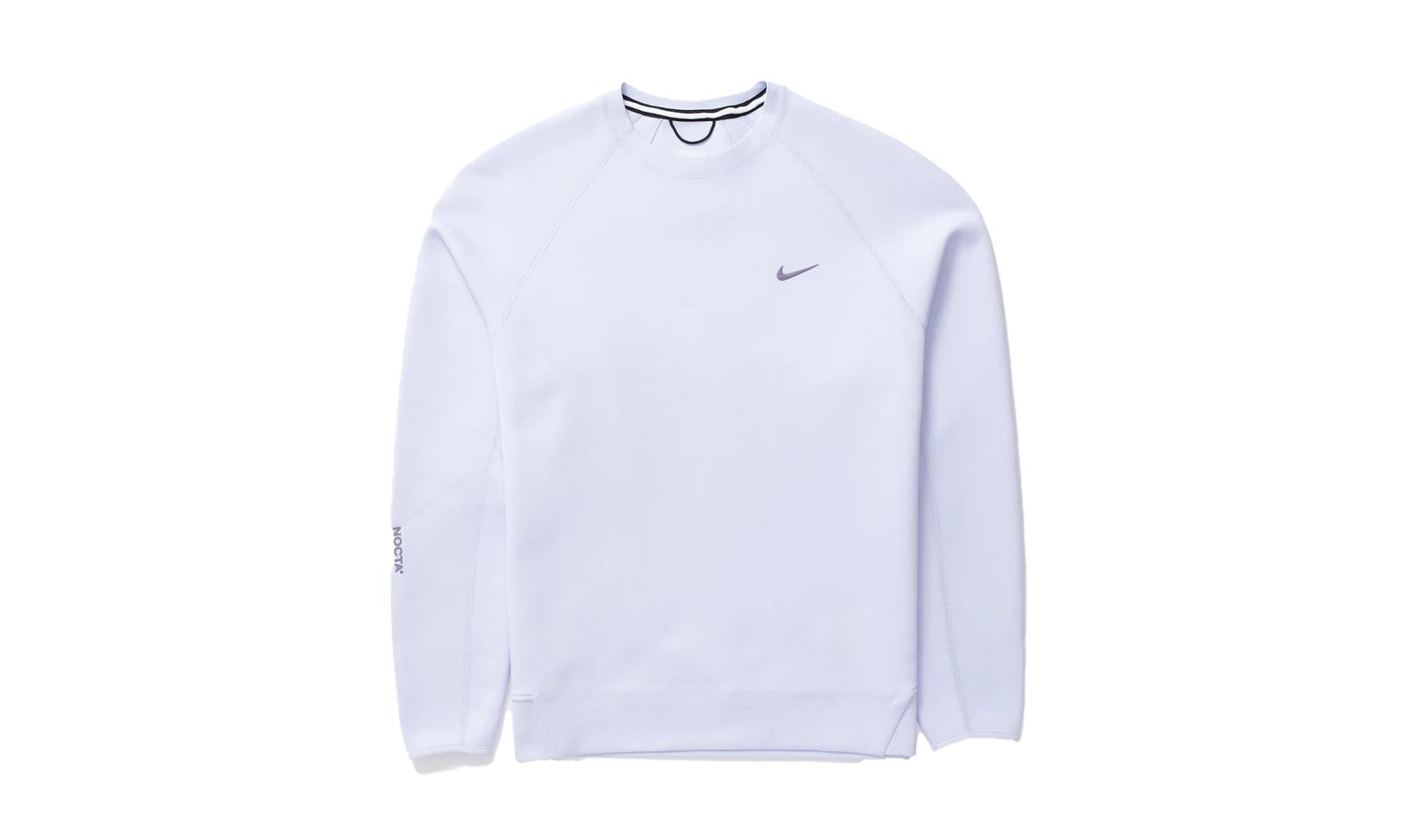 NOCTA NRG Tech Fleece Crewneck Sweatshirt "Palest Purple/Daybreak" FD8457 568