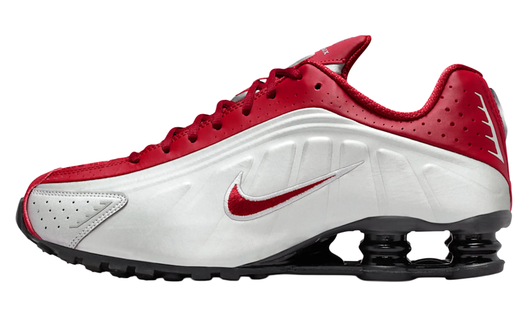 Shox R4 "Metallic Silver Black Crimson" HQ1988 009