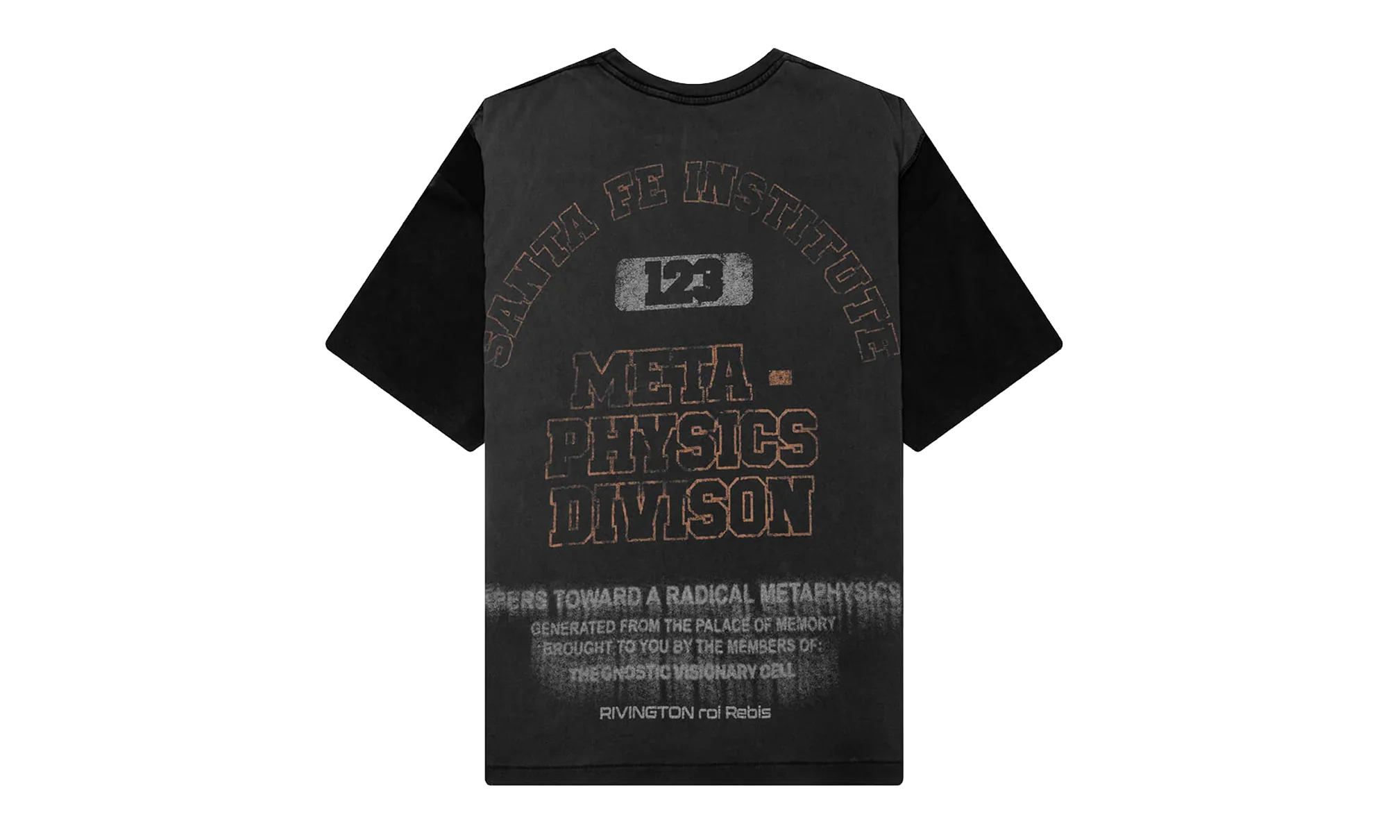 Meta Quad Tee "Faded Black" METQ SS06 FBLK