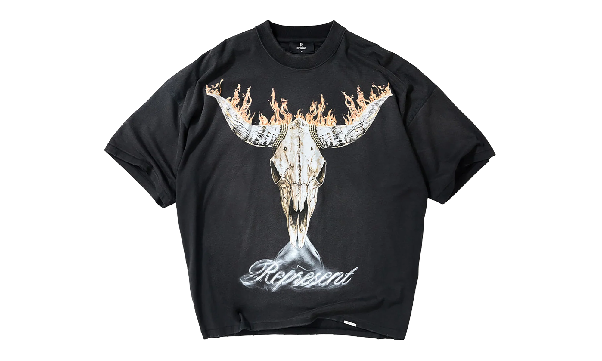 British Cowboys SS Tee "Stained Black" MLM100592-SB