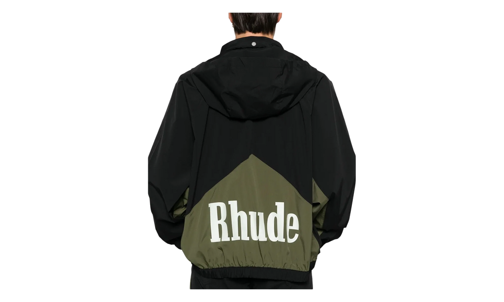 Aerial Track Jacket "Black / Olive" RHPF24JA01863 BLO