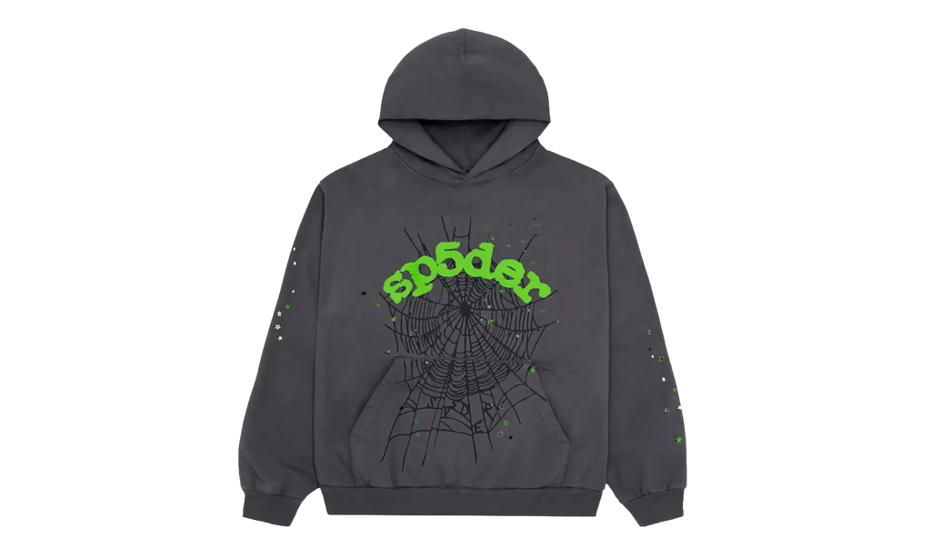 Wait Web Hooded Sweatshirt "Slate Grey" SP5der321