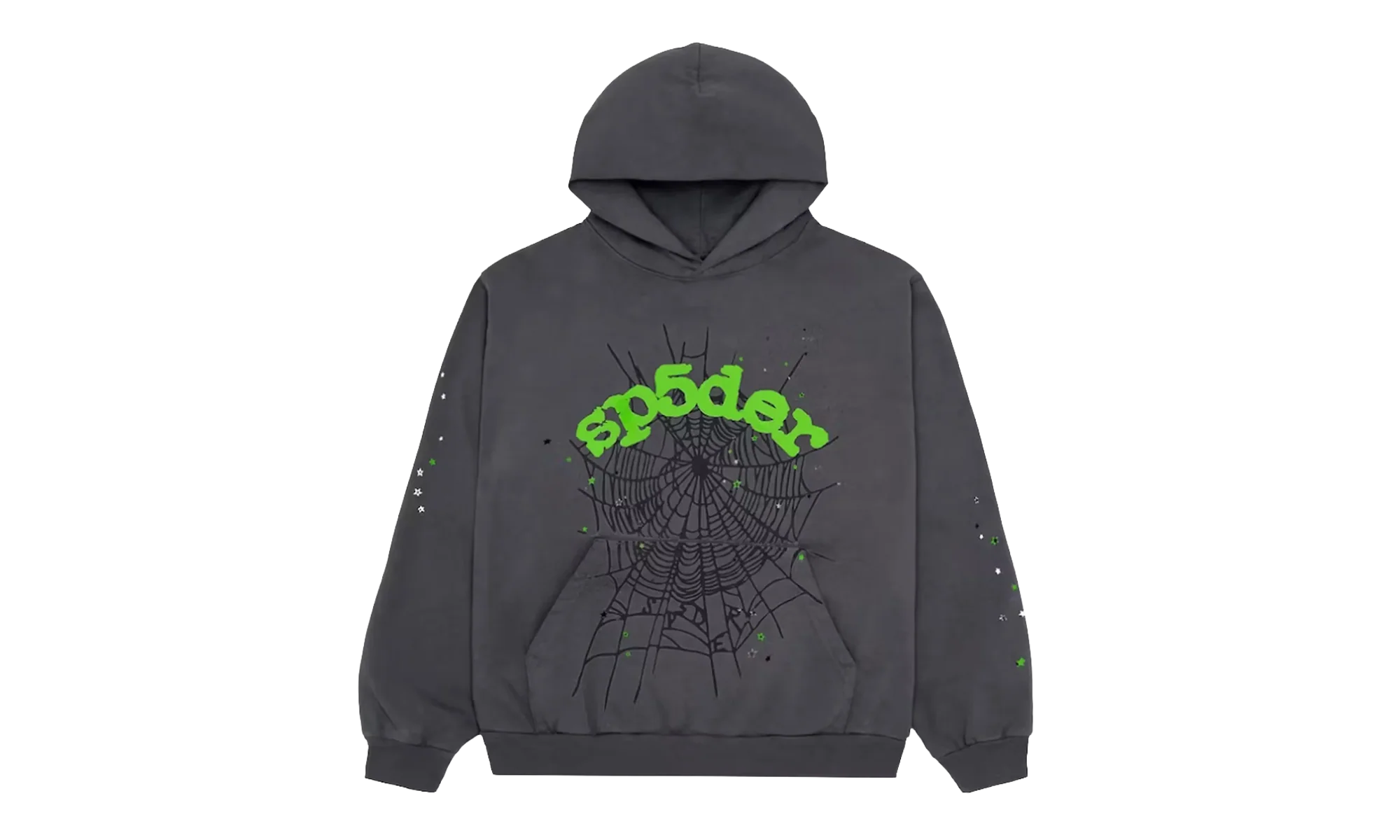 Wait Web Hooded Sweatshirt "Slate Grey" SP5der321