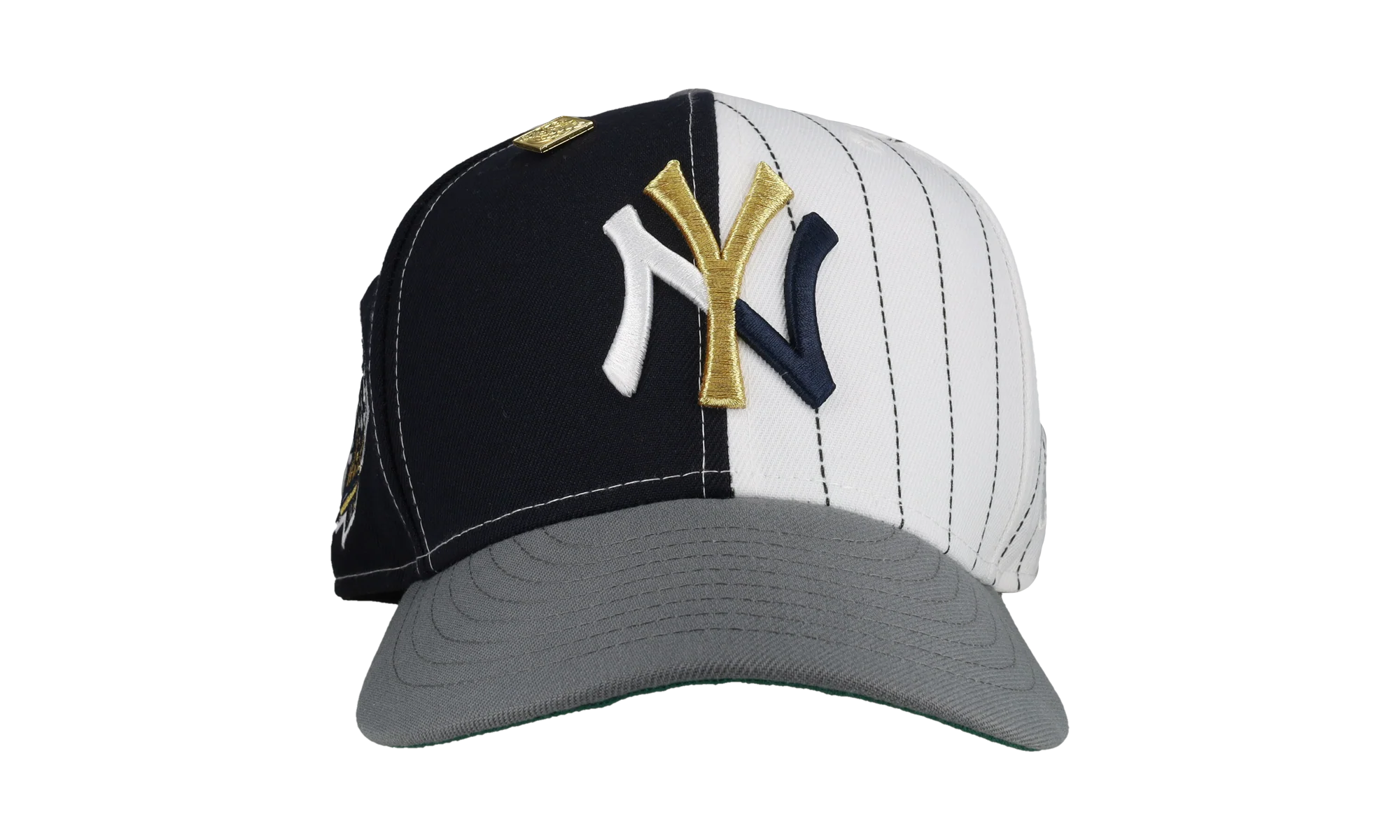59FIFTY New York Yankees 1999 World Series Split Panel Fitted Hat "Black / White / Grey" NE256