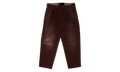 Synanon Cord Pleated Pants "Burgundy" 5U001Q3009BUR