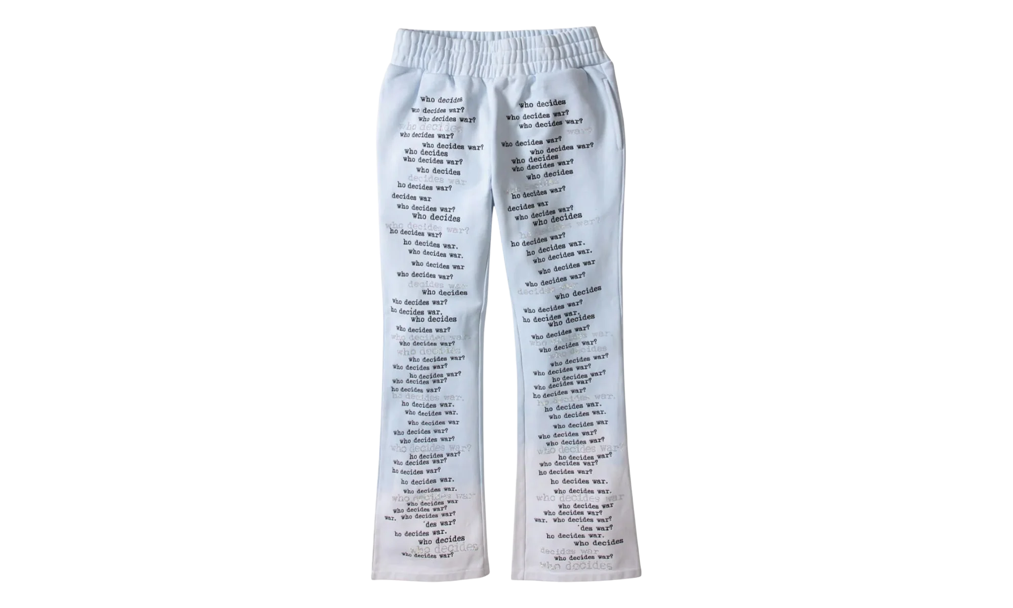 WDW Scripture Sweatpants "Light Blue" B7G7GKWM