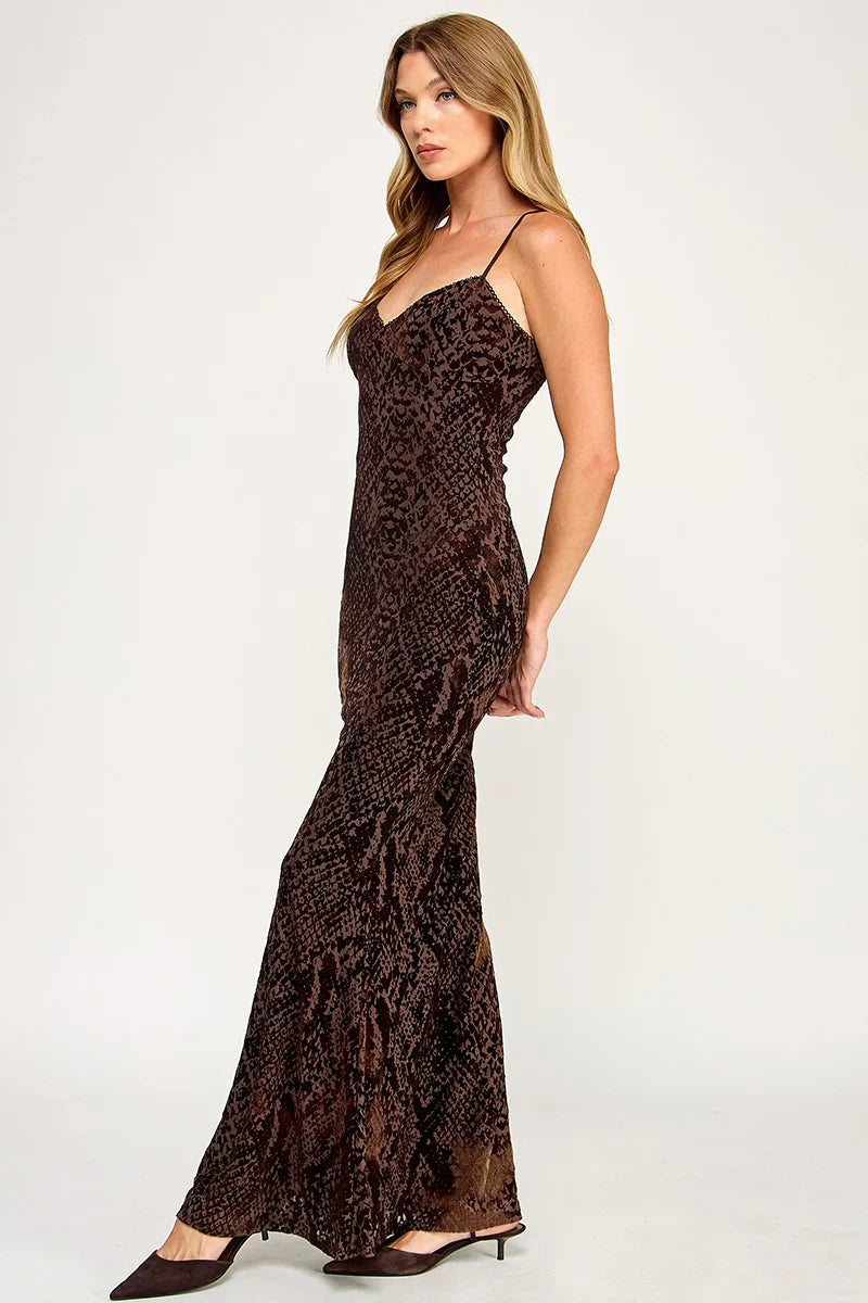 Wild Serpent Hour Gown