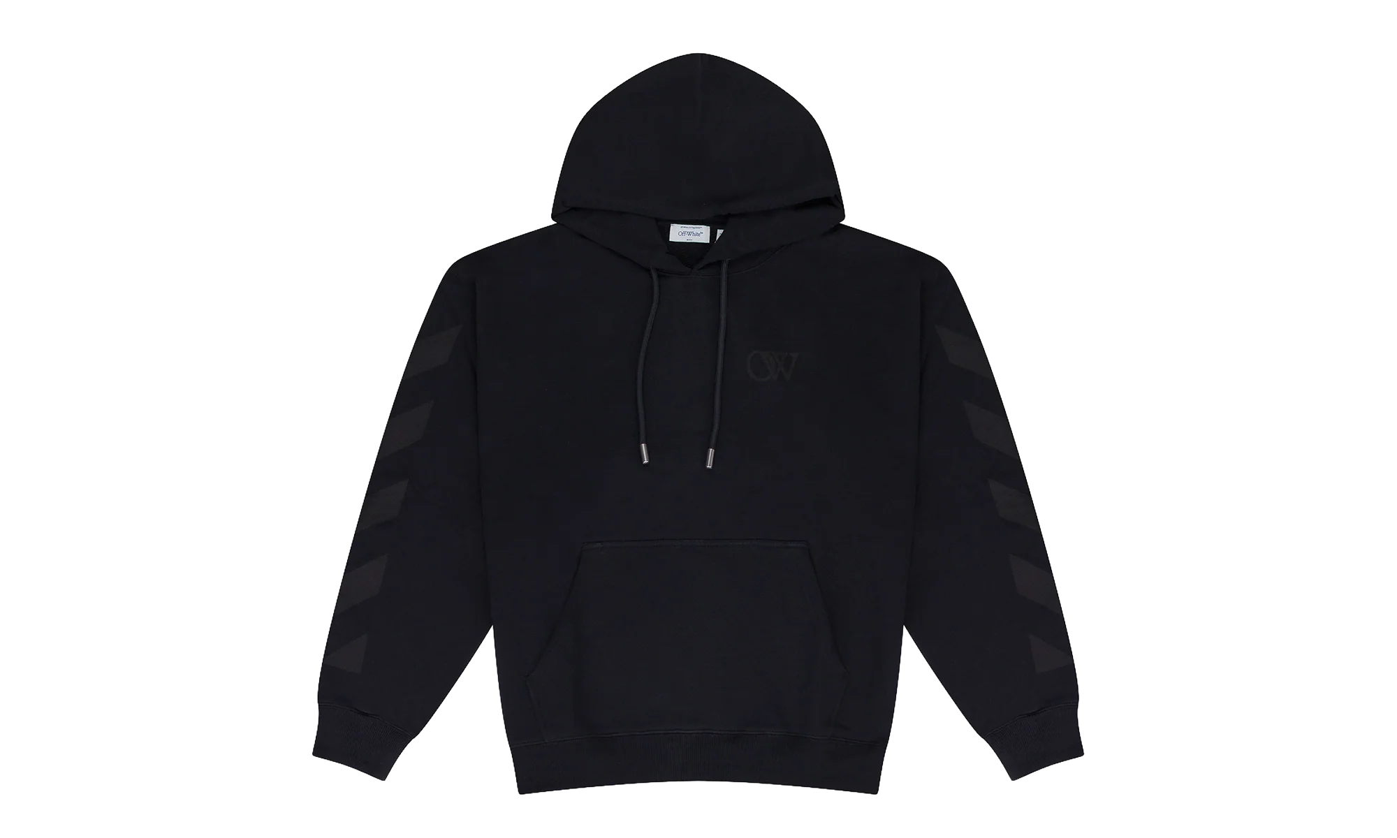 Diagonal Hoodie "Black" OFW MHDS 0206
