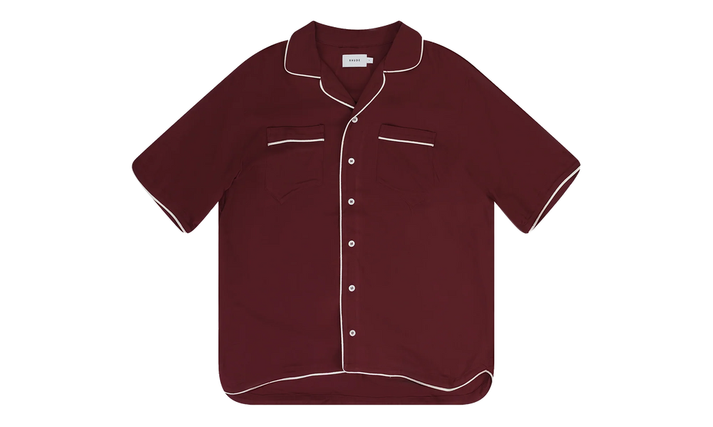 Pajama Shirt "Maroon" RHSS22SR13092127 MRN