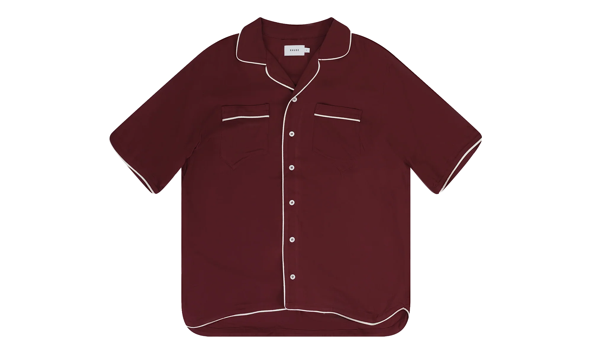 Pajama Shirt "Maroon" RHSS22SR13092127 MRN