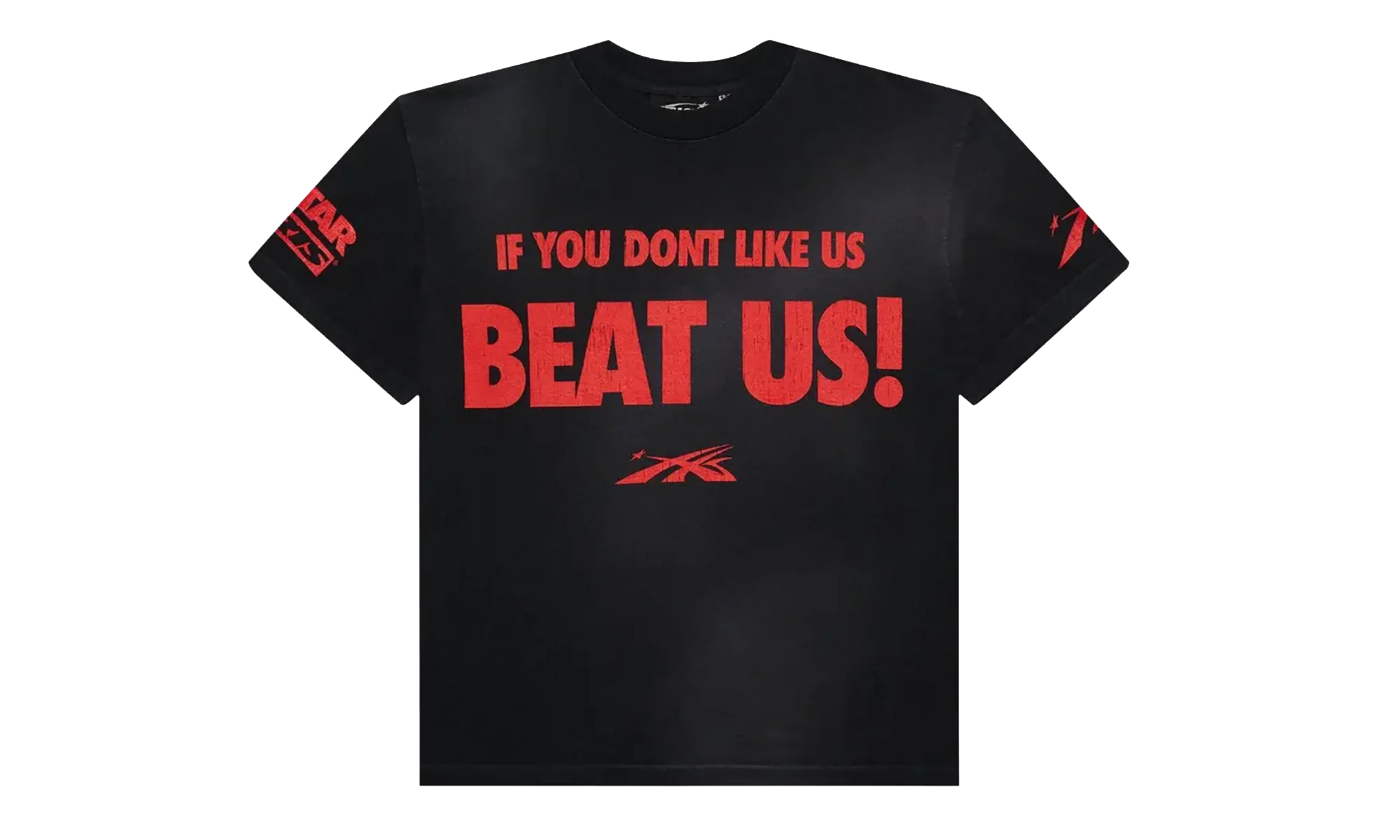 Beat Us! T-shirt "Red/Black" HSR198