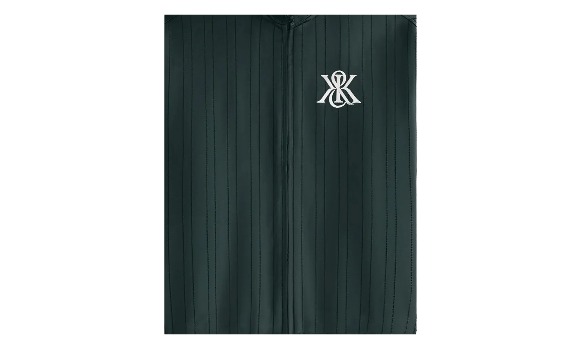 Wrenley Satin Crest Track Jacket "Green" KITH45