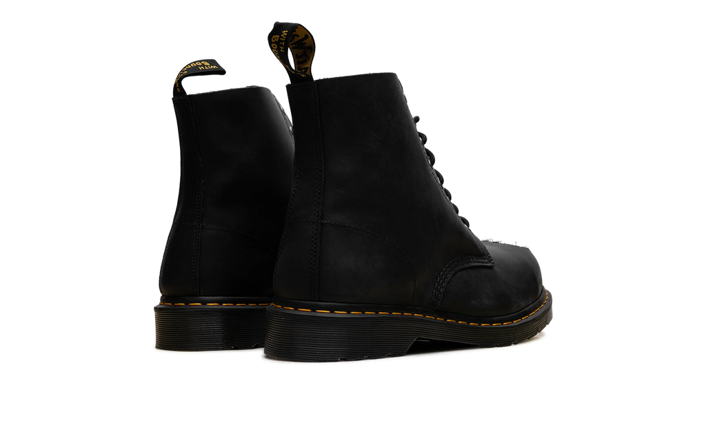 1460 PASCAL BEX Steel Toe Leather Boots "Croc Embossed Analine" 42624001