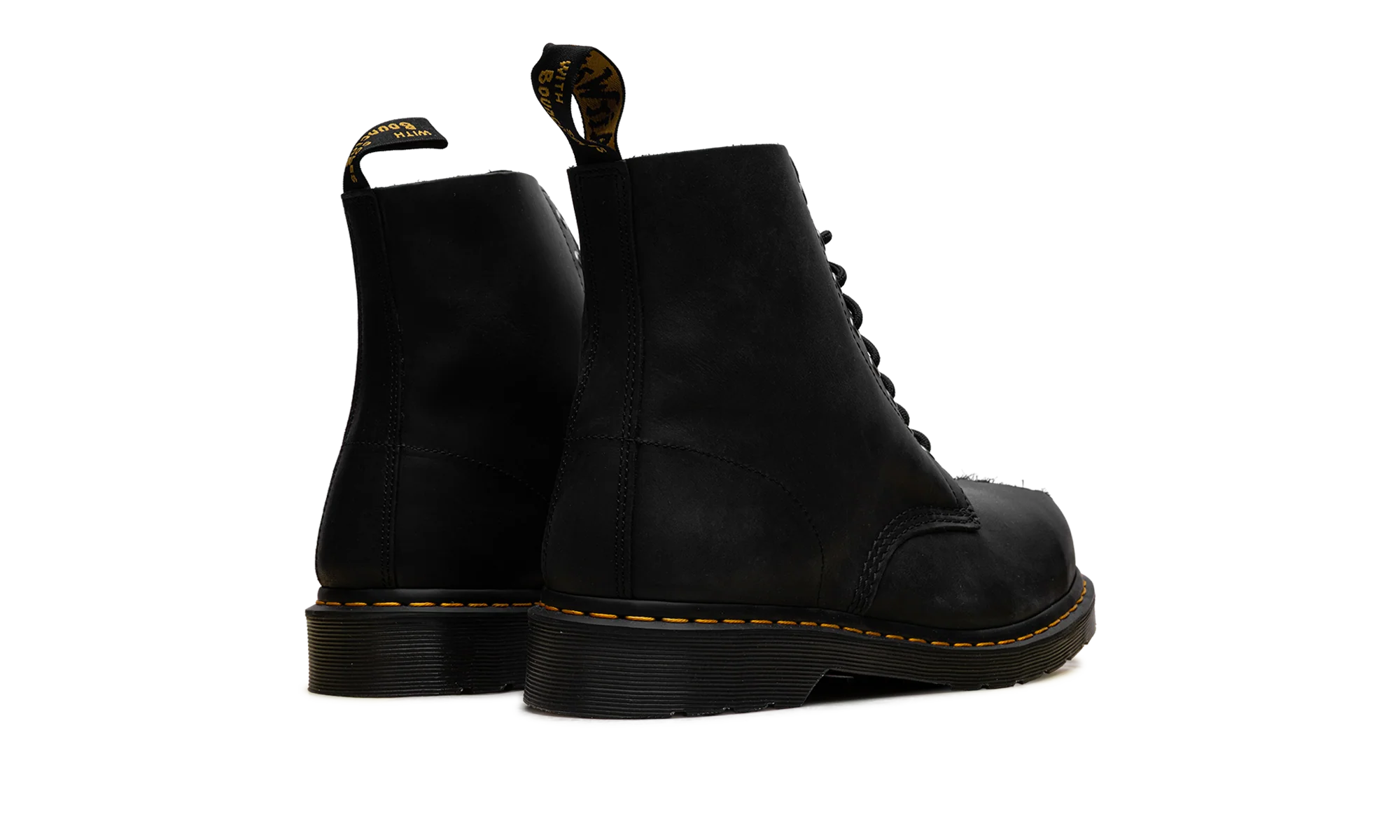 1460 PASCAL BEX Steel Toe Leather Boots "Croc Embossed Analine" 42624001