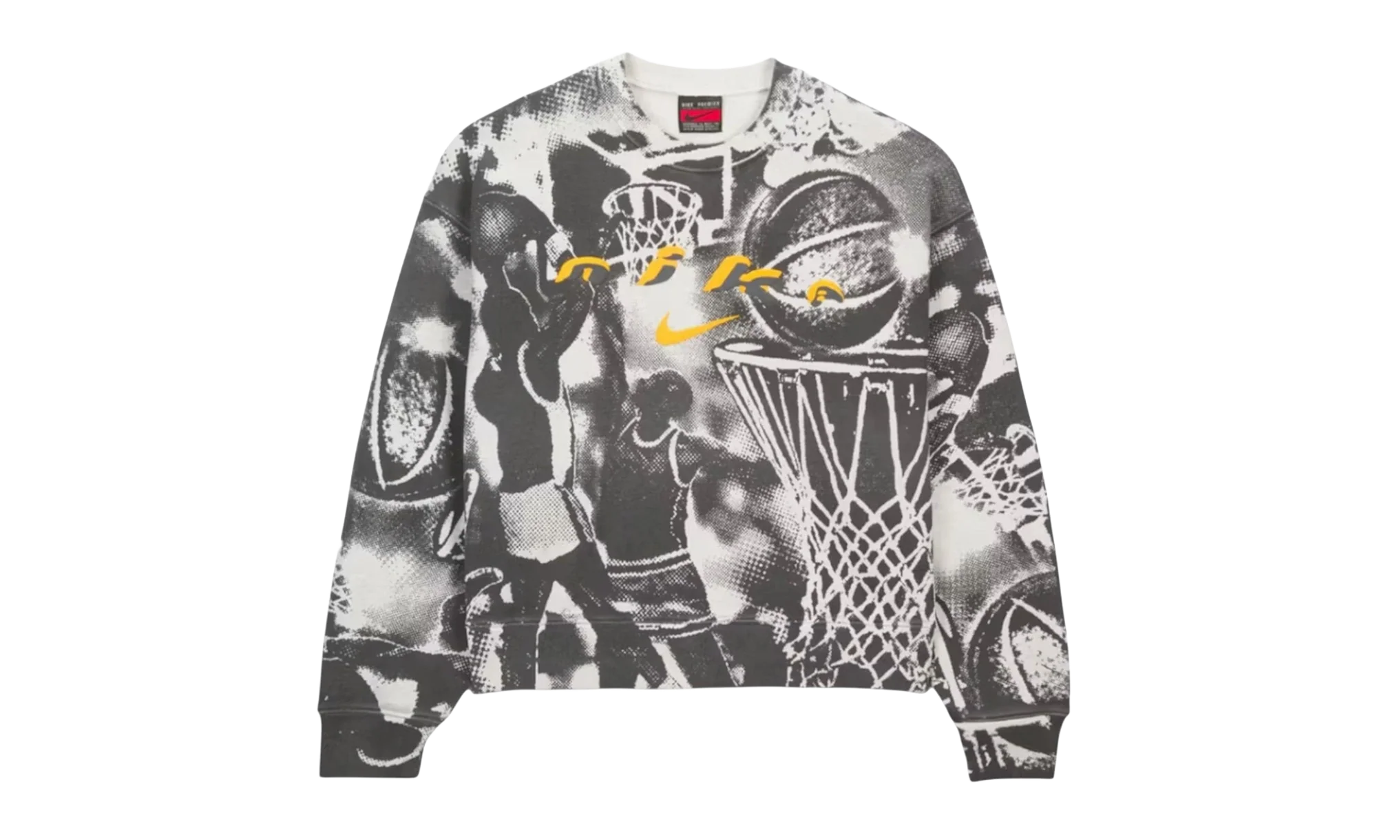 Nike x Cactus Plant Flea Market CPFM Hoop Crewneck "Light Bone" FJ5887 072