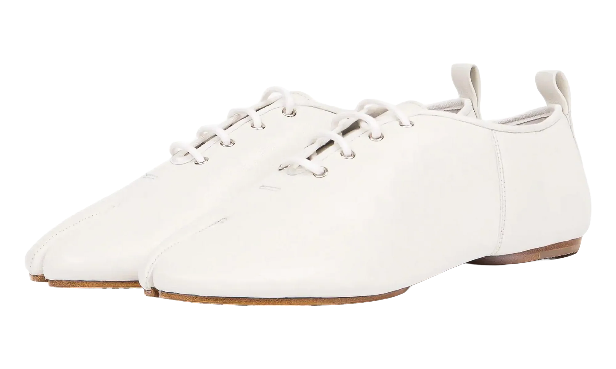 Tabi Jazz Lace-Up Shoes WMNS "White" S58WQ0149 PR869 T1003